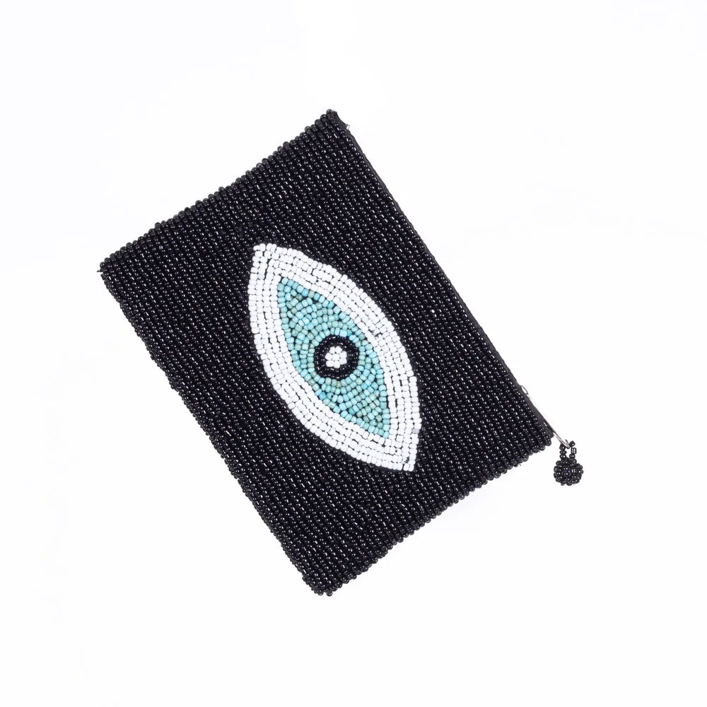 Purse Beaded Hamsa