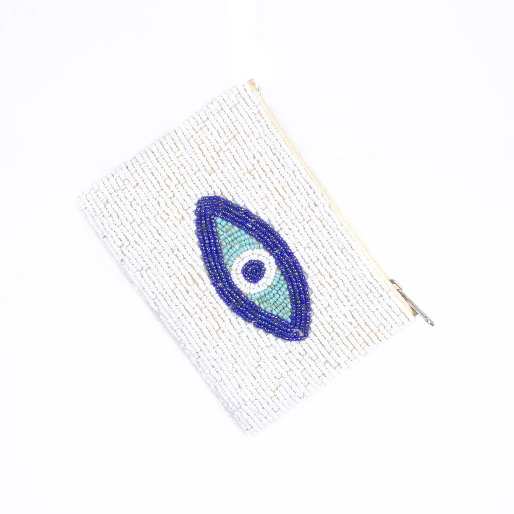 Purse Beaded Hamsa
