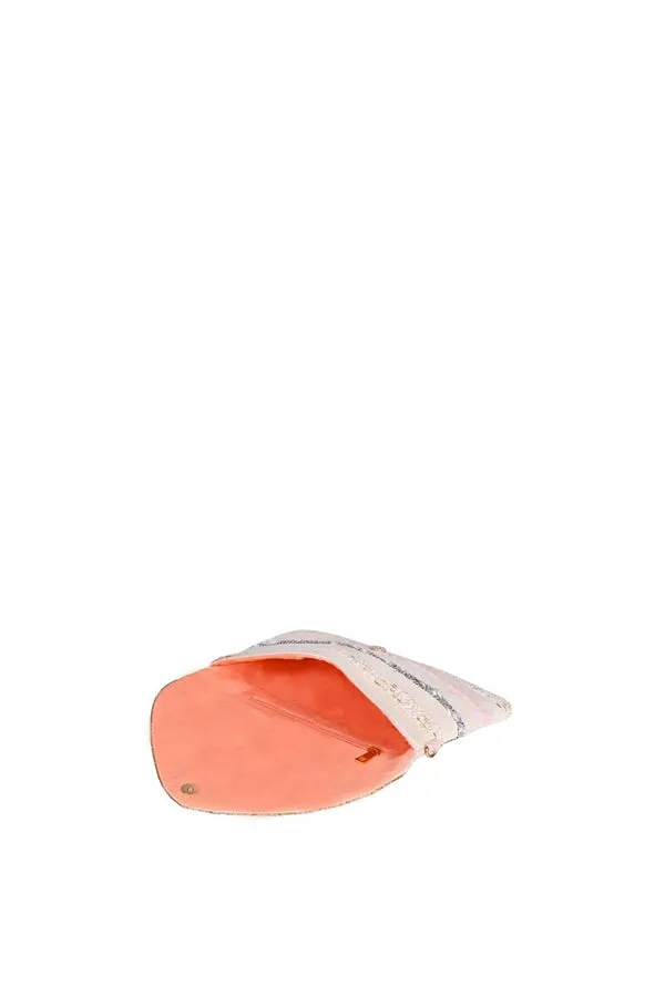 Rose Gold Beaded Clutch