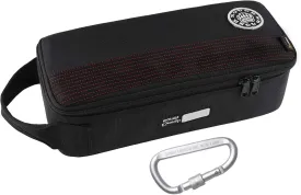 Rough Enough Small Tool Bag Case Portable Box EDC Pouch Organizer with Handle, 12 Inch, Heavy Duty Cordura, Padded Lining, Tech Tactical Gear, Black