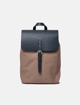 Sandqvist Alva Backpack - Earth Brown/Navy Blue