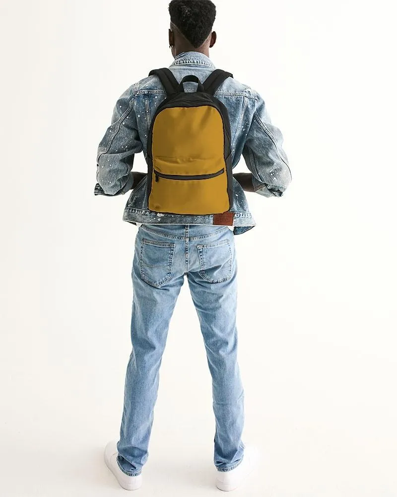 Shaded Orange Canvas Backpack | C0M38Y100K30