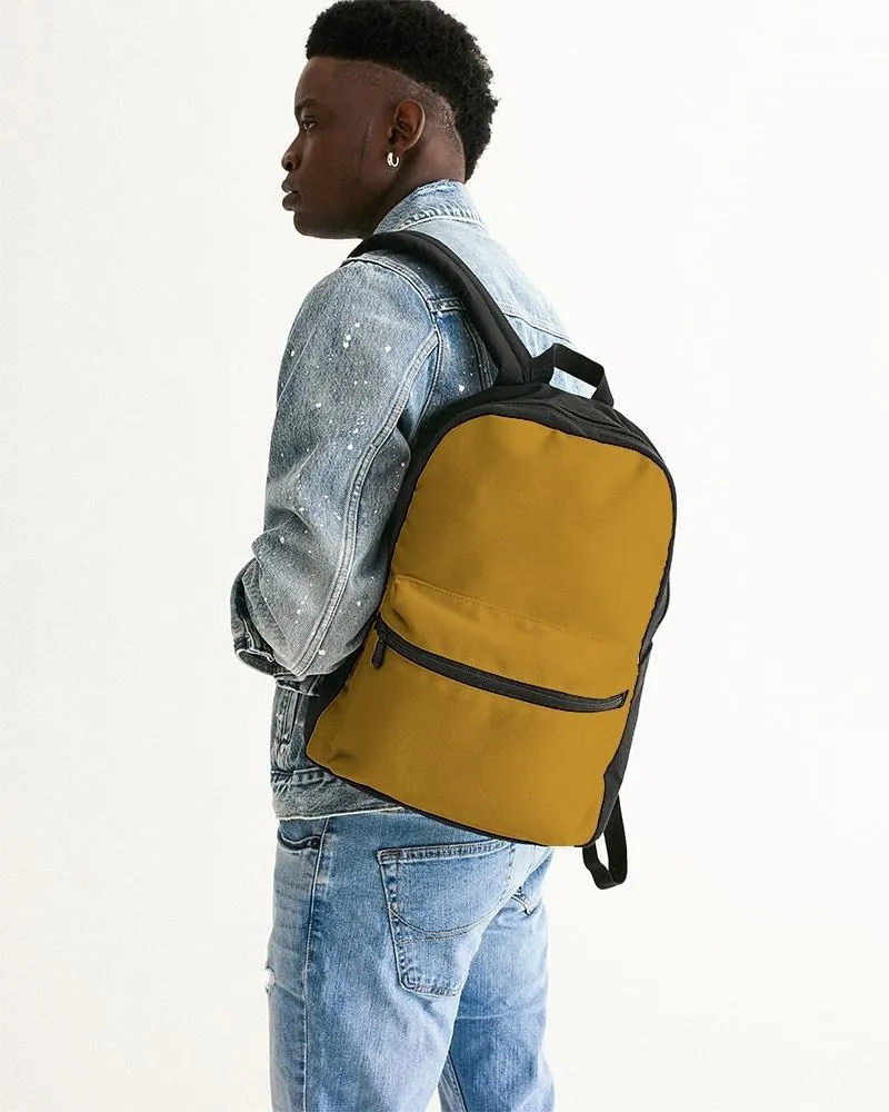 Shaded Orange Canvas Backpack | C0M38Y100K30