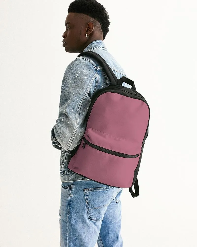 Shaded Pastel Pink Canvas Backpack | C0M60Y15K30