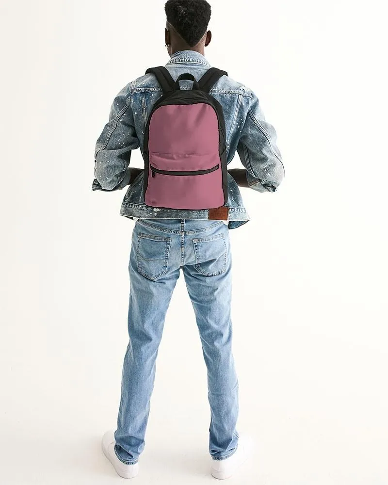 Shaded Pastel Pink Canvas Backpack | C0M60Y15K30
