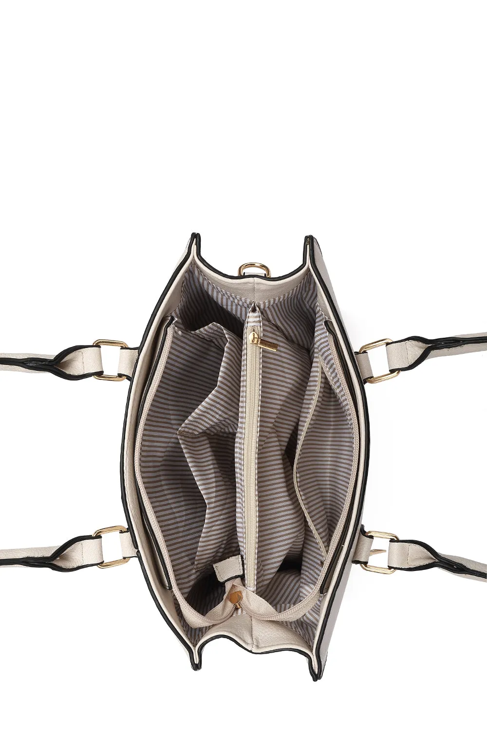 Structured Double Handle Tote 9525