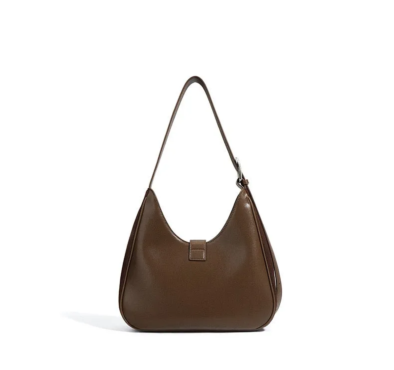Suede Shoulder Bag - Grey
