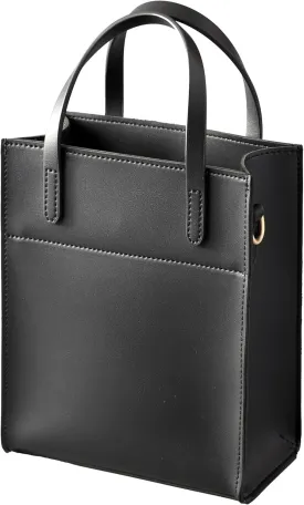SUNLIGHT LEAVES Vintage Vegan Leather Mini Tote Bag For Women Simple Small Handle Purse Cute Cell Phone Satchel Lady Handbag