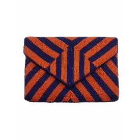 Take me Out to the Ball Game Beaded Clutch