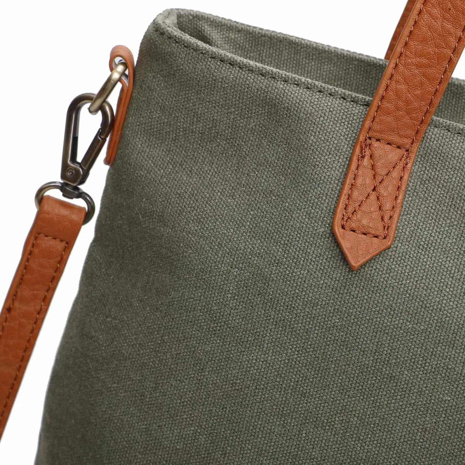The Katrina Canvas Tote - Coal