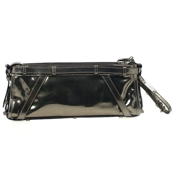 Trendy Inspired Burberry Metallic Clutch
