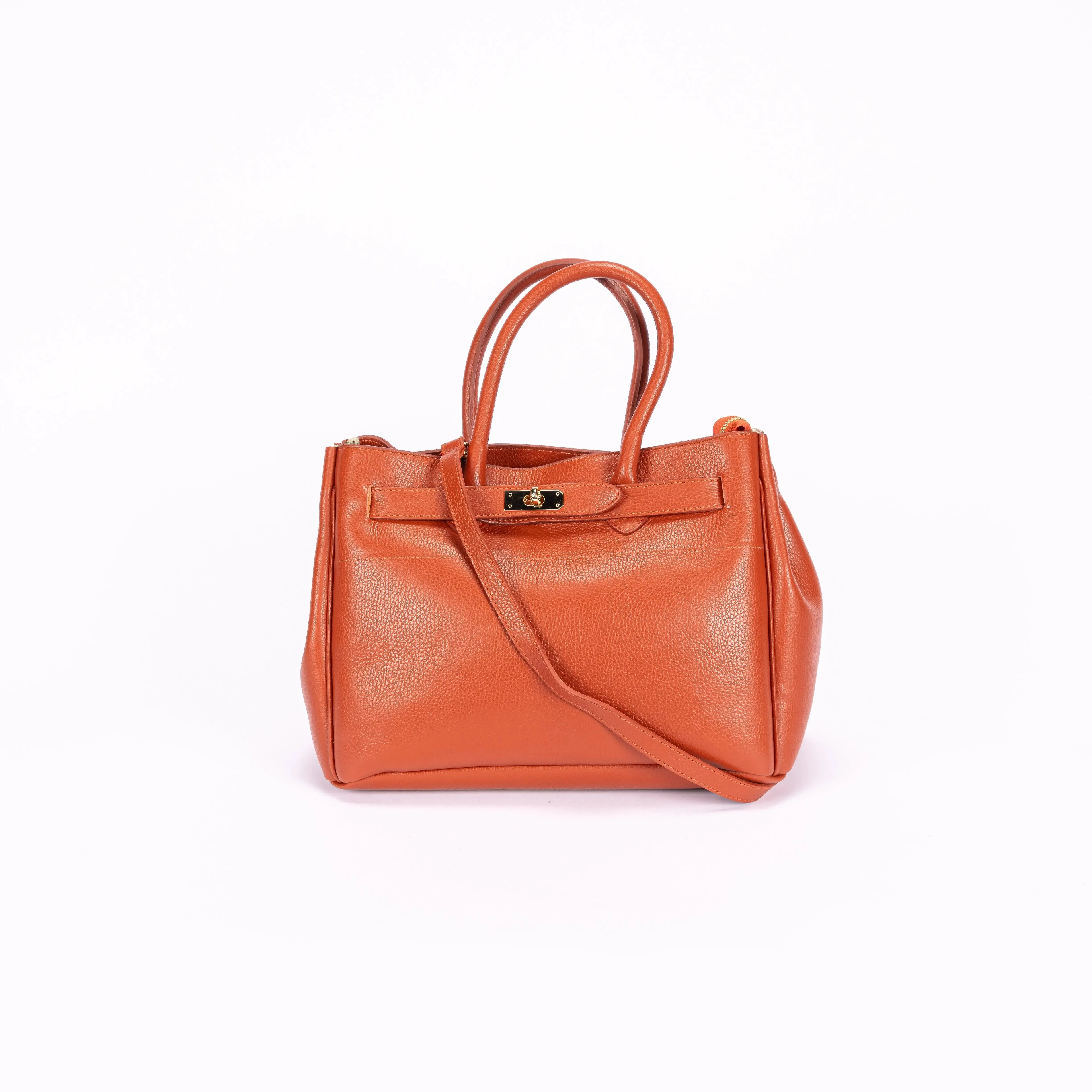 Vichy Italian Leather Tote