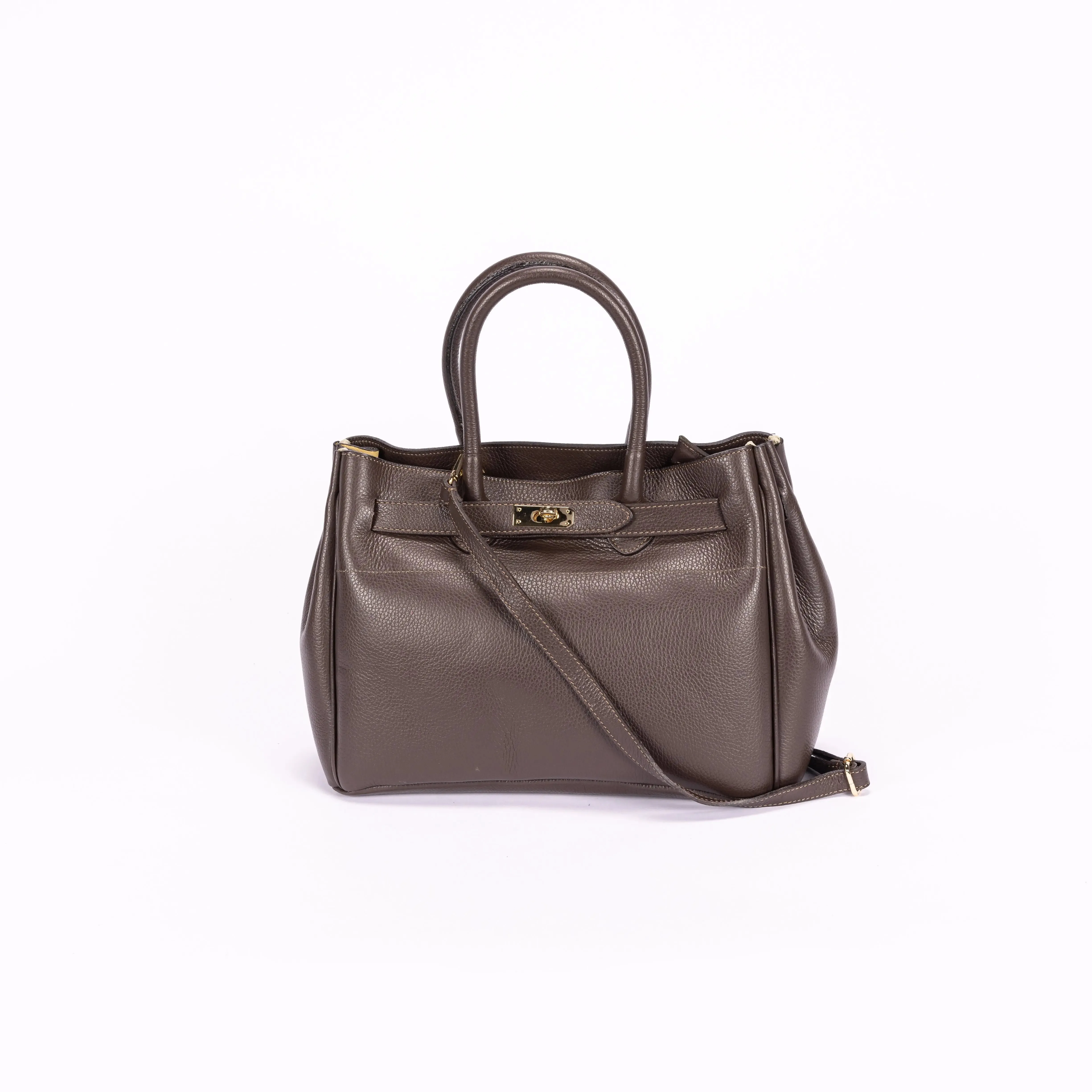 Vichy Italian Leather Tote