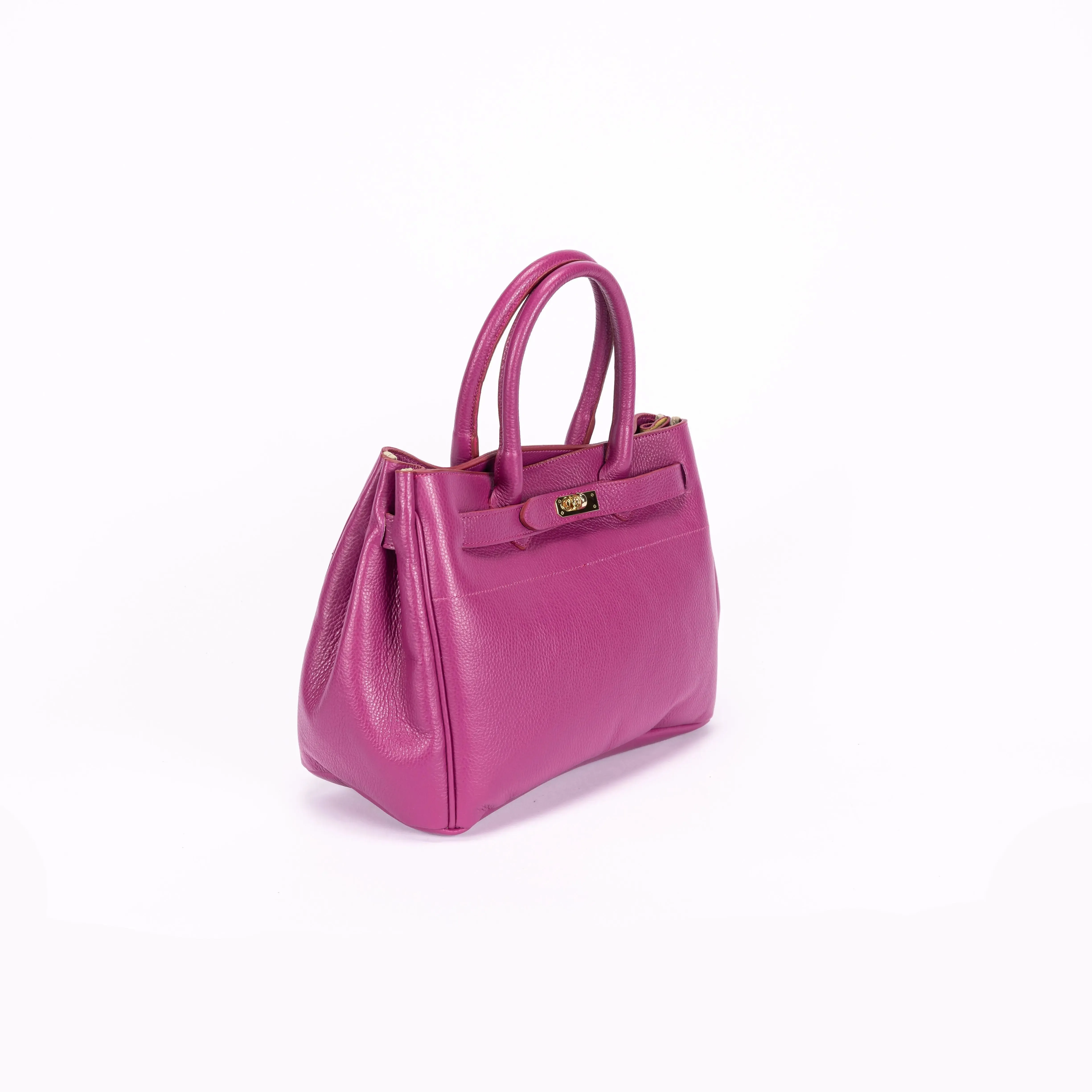 Vichy Italian Leather Tote