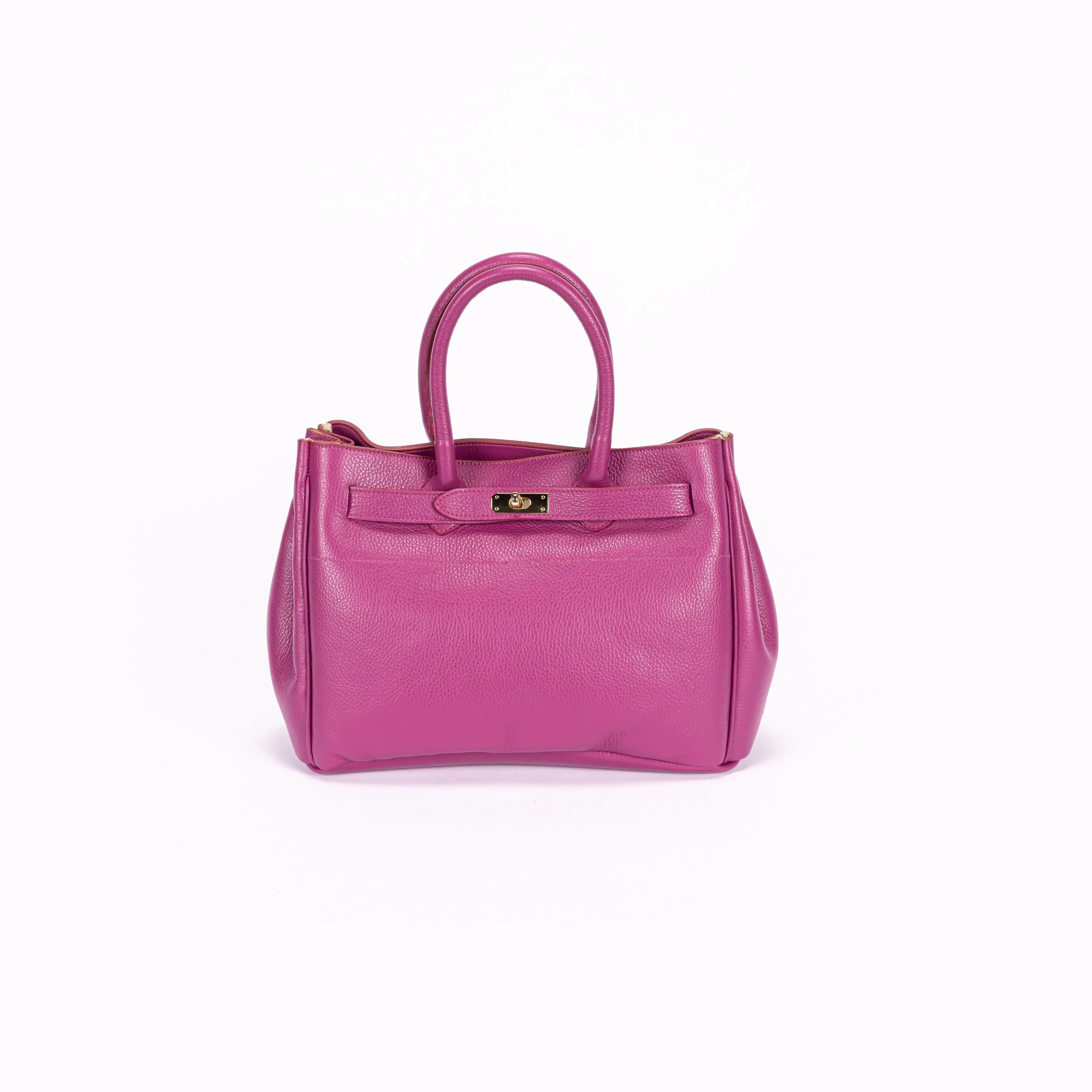 Vichy Italian Leather Tote